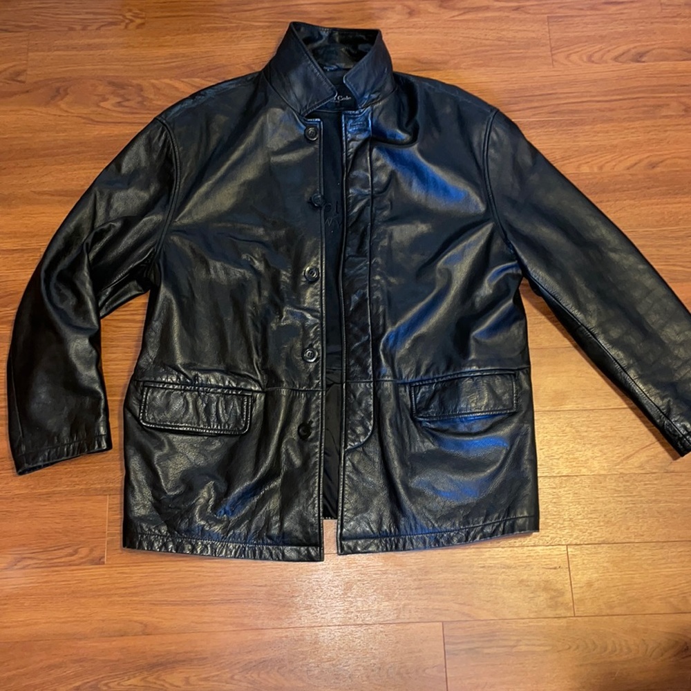 Mens leather jacket